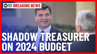 Shadow Treasurer Angus Taylor Speaks To Ashleigh Raper About 2024 Budget | 10 News First