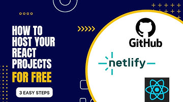 How to Deploy React Js App to Netlify using GitHub 2023