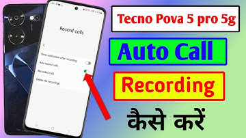 Tecno pova 5 pro 5g me call recording kaise kare/ how to call recording in tecno pova 5 pro 5g me //