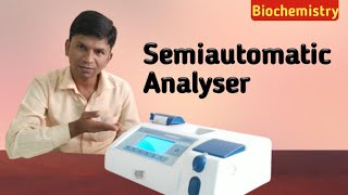 Laboratory equipment || semi automatic biochemistry analyzer in hindi || Introduction price and use