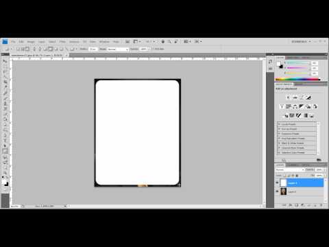 How To Create Round Corners In Photoshop CS