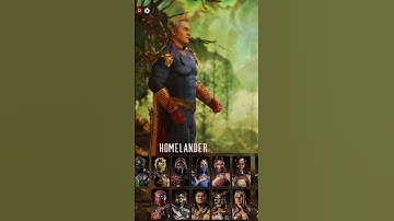 HOMELANDER Vs Ghost Face 💀 #mortalkombat