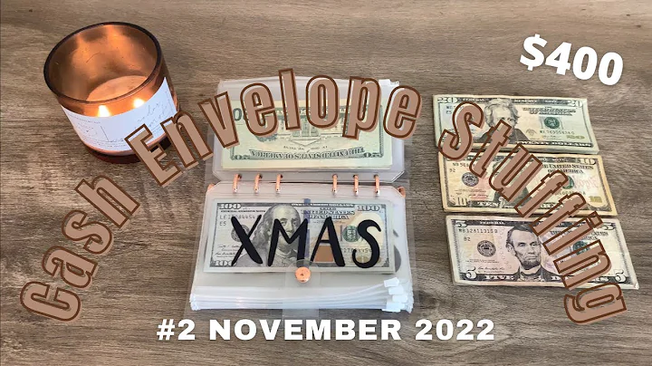 Cash Envelope Stuffing #2 NOVEMBER 2022 // Low Income Weekly Budget