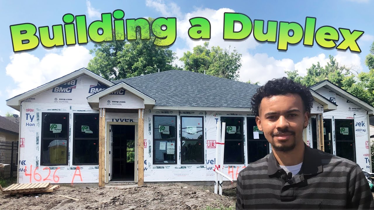 Building a Duplex Texas Real Estate YouTube
