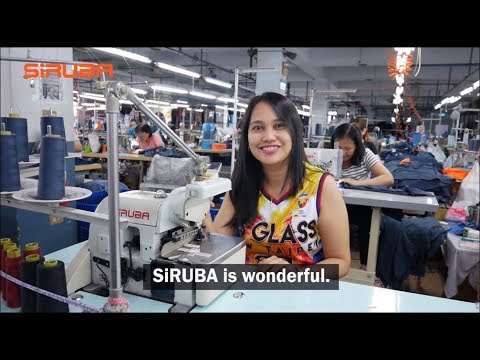 Taiwan Sewing Experts Show Their High Sewing Skills With SiRUBA Machine