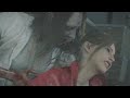 Resident evil 2 remake gameplay  female zombie doctor takes down claire redfield back