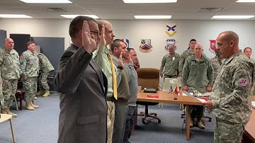 TNSG. New soldiers join the Tennessee State Guard. Taking The Oath