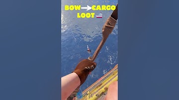 BOW → CARGO LOOT 🚢#rust #snowball #shorts