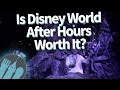 Are Disney World After Hours Events Worth The MONEY?!?