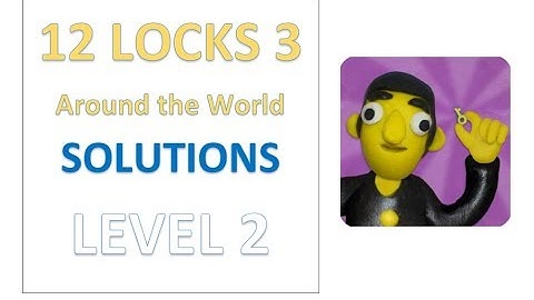 12 LOCKS 3: Around the world | Level 2 | DAVING AND OPENING THE TREASURE CHEST