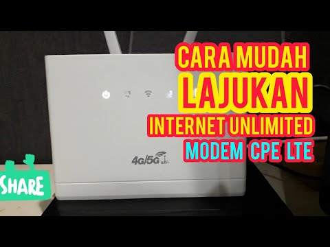Cara Mudah Lajukan Internet Modem Lte Cpe : Modem unlimited Internet Lte Cpe Rs980, Cp2002, Cp108