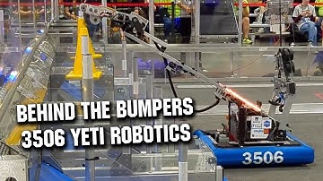 Behind the Bumpers | 3506 YETI Robotics | Charged Up Robot Overview