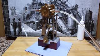 Scratch Built Marine Steam Engine Model