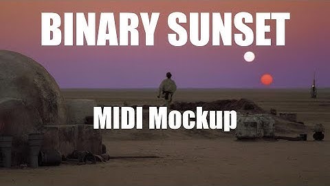 Binary Sunset MIDI Mockup - BBCSO Core and Appassionata Strings
