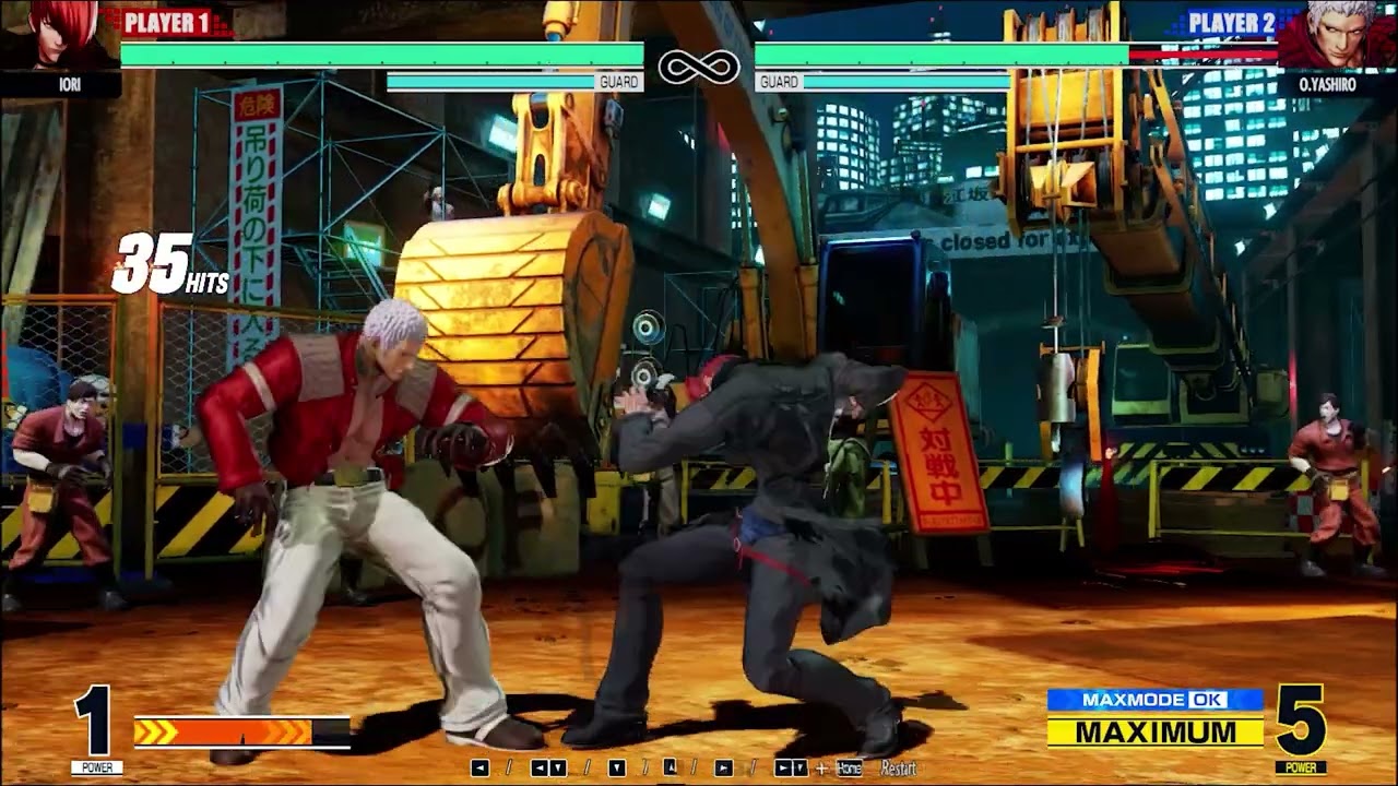 Iori Throw Loop Combo KOFXV KOF15