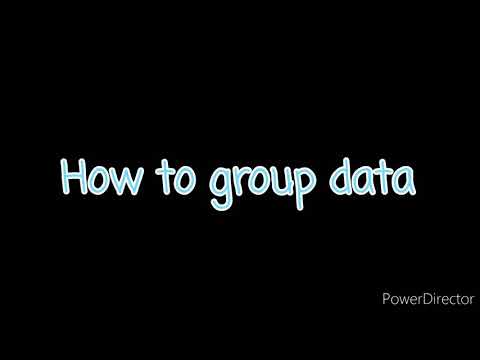 How to group data (Sturges Rule)