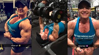 Super Pump Chest Workout W Fbb Helle Trevino