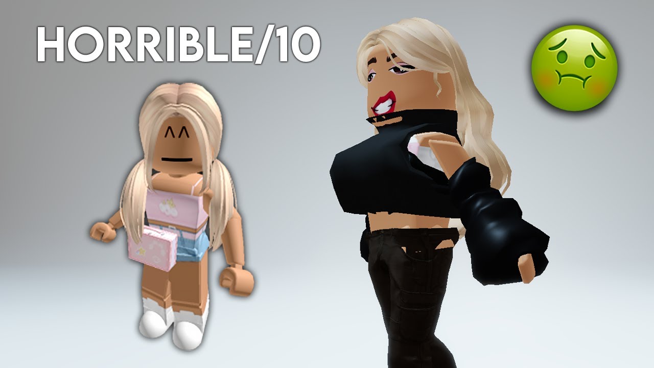 Mr_Booshot on X: Comment your ugliest #roblox avatar! I'll go