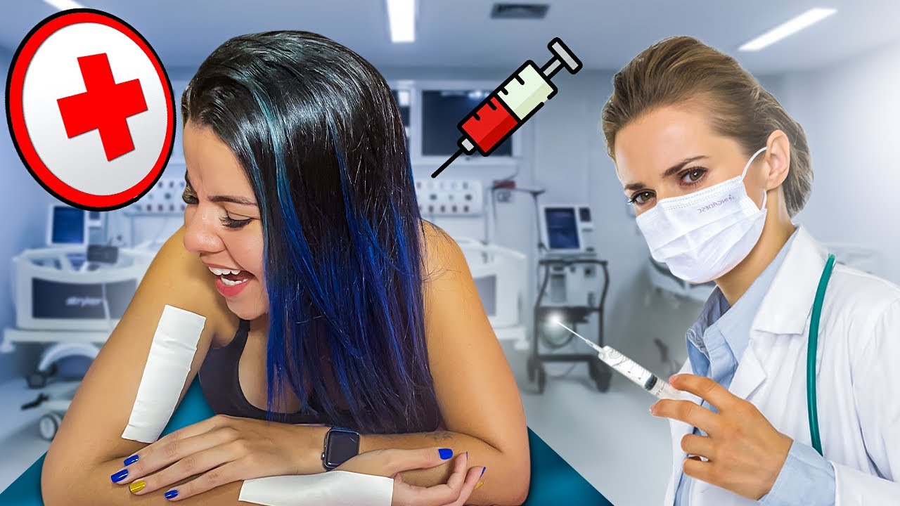 DOENTE - TOMEI UMA INJEÇÃO NO BUMBUM 🤒🏨💊