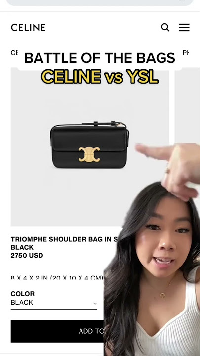 Celine Has The Cutest Trio Of Mini Triomphe Bags - BAGAHOLICBOY