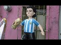 México recuerda a Maradona con una piñata especial | AFP