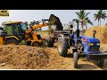 Eicher 551 50hp Range power plus tractor with loaded trolley pulling | John Deere tractor power #CFV