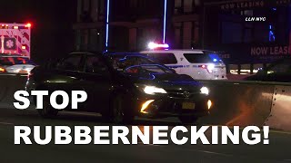 Adam Reacts to Uber Driver Rubbernecking at Fatal Bronx Crash