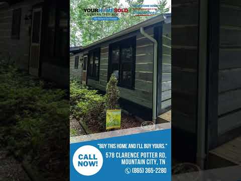 578 Clarence Potter Rd, Mountain City, TN home video tour