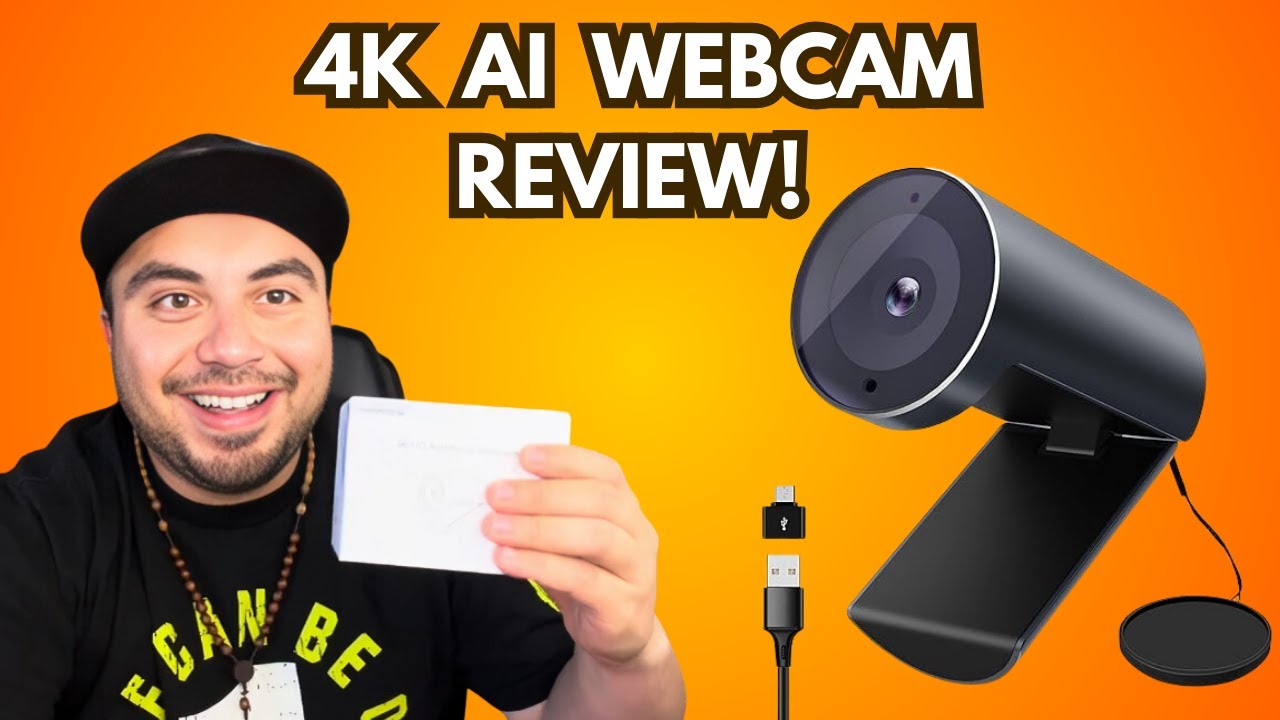 Best 4K AI Webcam for Streaming & Meetings! | AISPEECH UVC40 Review ...