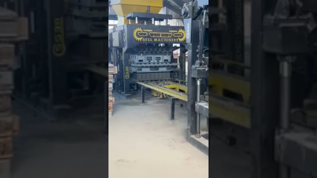 Автоматическая линия для производства шлакоблока и плитки BESS PRS 1200 +79383462368 -FJB GROUP LLC