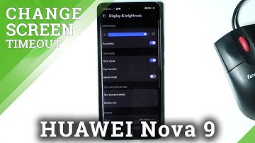 How to Change Screen Timeout in HUAWEI Nova 9 – Find Sleep Options