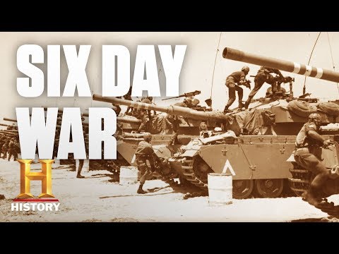 Here&rsquo;s How the Six-Day War Changed the Map of the Middle East | History