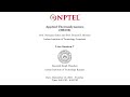 Session 07: Applied Thermodynamics NPTEL 2024