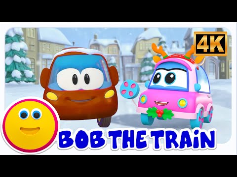 Canzone Delle Ruote Dell'Autobus | Filastrocche Natalizie Per Bambini - Bob The Train