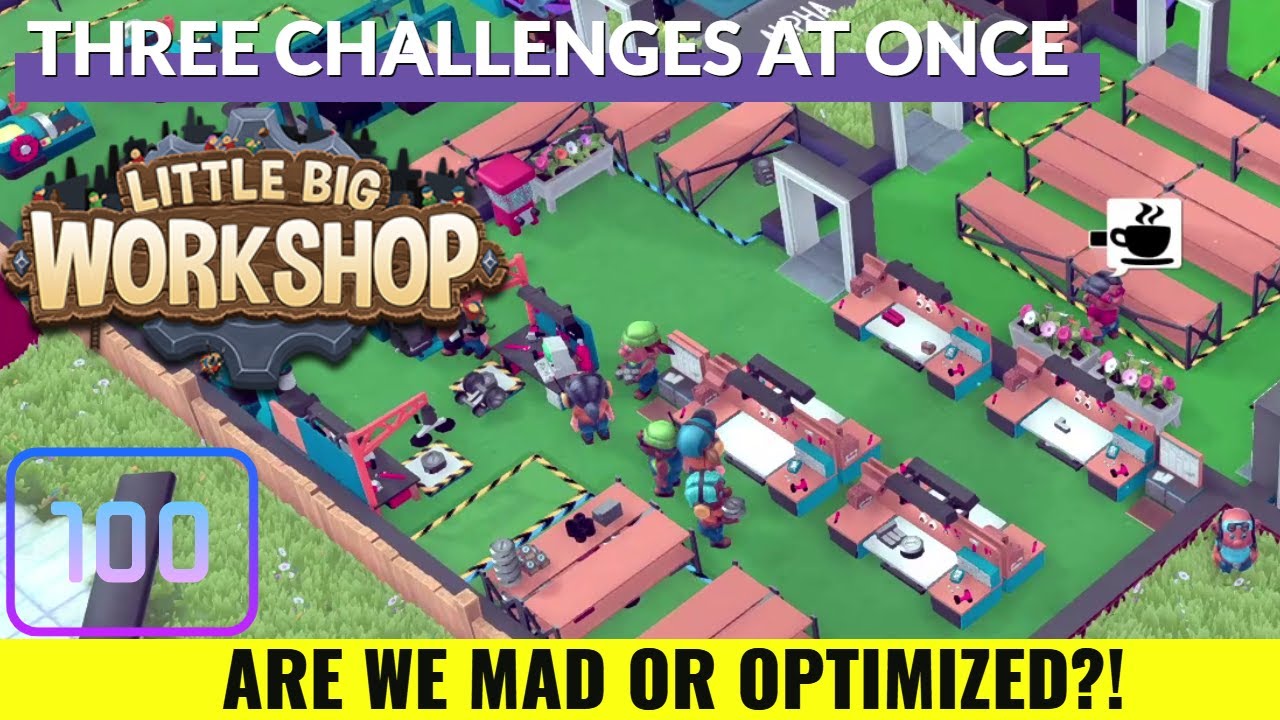 Little Big Workshop | No more wood for us! | 100% Achievement Run Six