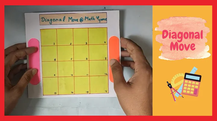 Diagonal Move Math Game Puzzle | Episode 5 | Maths Project