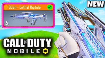 *NEW* LEGENDARY ODEN - LETHAL RIPTIDE in COD MOBILE 😍