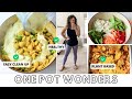 3 Easy ONE POT WONDERS // Vegan Weight Loss // Whole Food Plant Based Meals