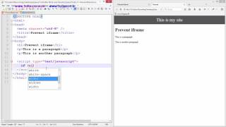 jQuery Tricks #11 -  Prevent iframe