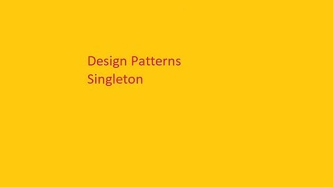 Design Patterns | Singleton | Javascript #fullvideo