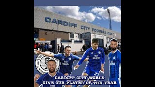 Cardiff City World talk Players of the Season