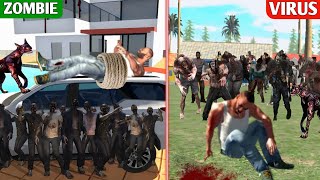 INDIAN BIKE DRIVING 3D ZOMBIE ATTACK IN CITY|UNLIMITED ZOMBIE ATTACK MY HOUSE screenshot 3