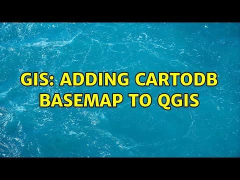 GIS: Adding CartoDB