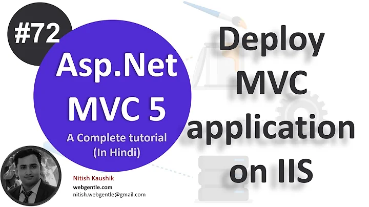 (#72) Deploy MVC application on IIS Server | mvc tutorial for beginners in .net c# | MVC By Nitish
