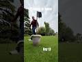 Pitching @ home, day 13, 31 yards, 3 balls. #golfshorts #golfchallenge #chipping