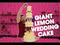 Giant Retro Lemon Wedding Cake - You&#39;ve Been Desserted