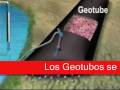 Geotubo para filtracin de agua y confinamiento de slidos