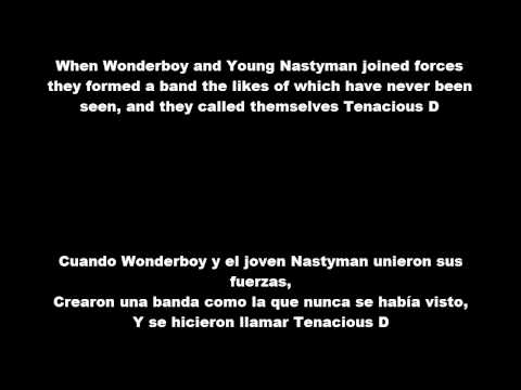 Tenacious D - Wonderboy (Lyrics y Subtitulos en EspaÃ±ol ...