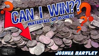 "Coin Pusher" Can I Win this "Waterfall Of Money"?? Christmas Contest You Can Win!! | Joshua Bartley screenshot 3