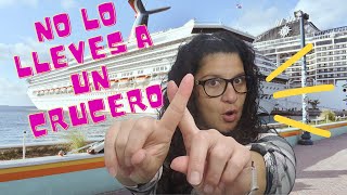 Cosas que no puedes llevar a tu viaje en crucero